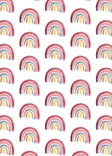 Kaart regenboogprint