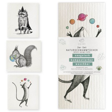 Wasbeer eekhoorn muis